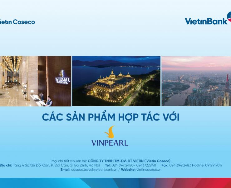 Vietin Coseco cho ra mắt các sản phẩm hợp tác với Vinpearl
