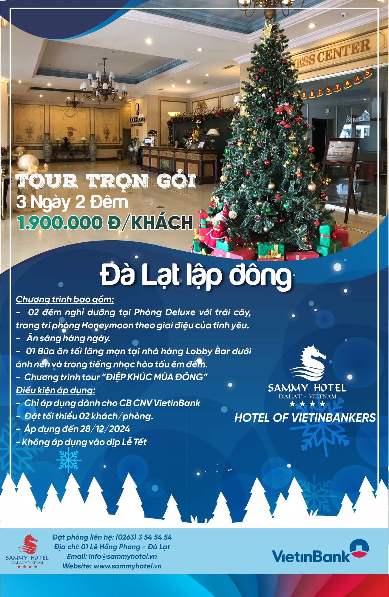 TOUR DU LỊCH "ĐÀ LẠT LẬP ĐÔNG 2024"