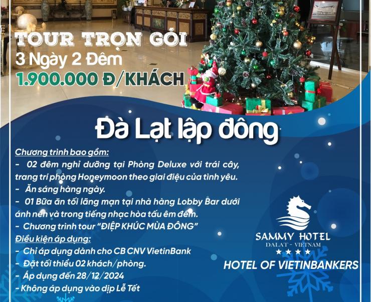 TOUR DU LỊCH "ĐÀ LẠT LẬP ĐÔNG"